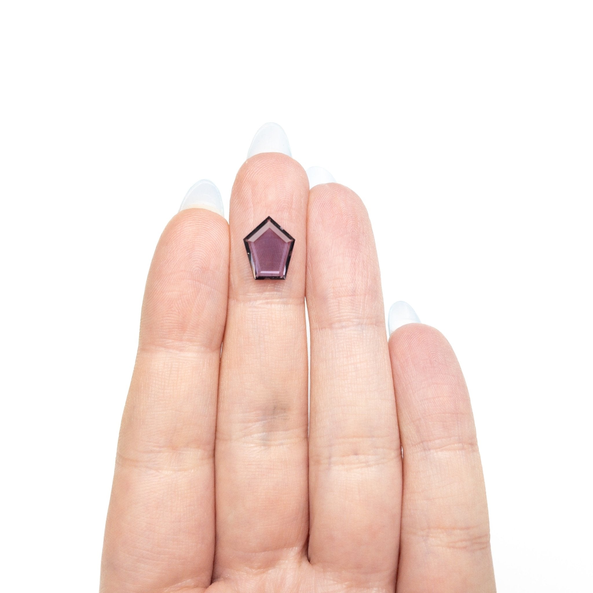1.88ct 10.98x9.08x1.83mm Shield Portrait Cut Sapphire 27740-16 - MTD