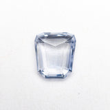1.12ct 6.95x6.31x2.41mm Trapezoid Step Cut Sapphire 27740-17 - MTD