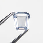 1.12ct 6.95x6.31x2.41mm Trapezoid Step Cut Sapphire 27740-17 - MTD