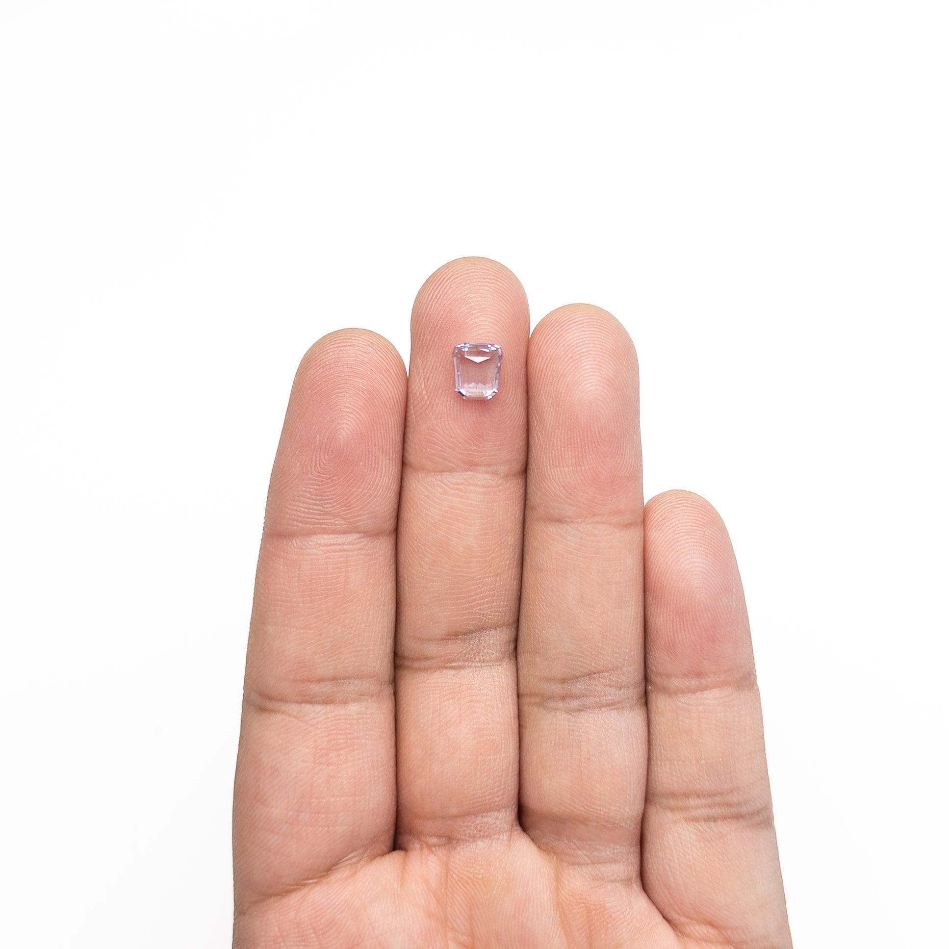 1.12ct 6.95x6.31x2.41mm Trapezoid Step Cut Sapphire 27740-17 - MTD