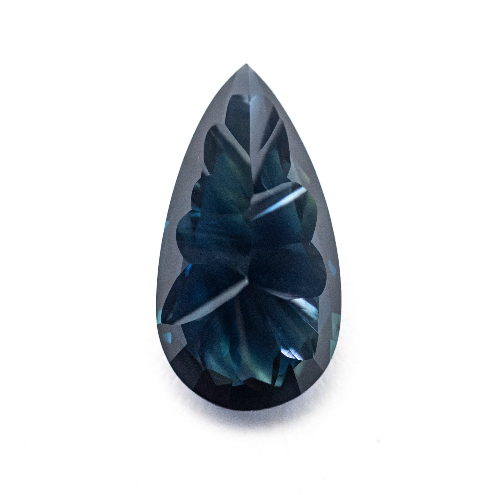 2.32ct 11.78x6.24x4.04mm Pear Fantasy Cut Sapphire 27762-01 - MTD