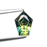 1.56ct 8.87x6.34x4.12mm Shield Brilliant Sapphire 27766-07 - MTD