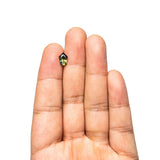 1.56ct 8.87x6.34x4.12mm Shield Brilliant Sapphire 27766-07 - MTD