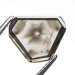 3.68ct 10.25x12.35x2.56mm Shield Portrait Cut 27785-03 - MTD