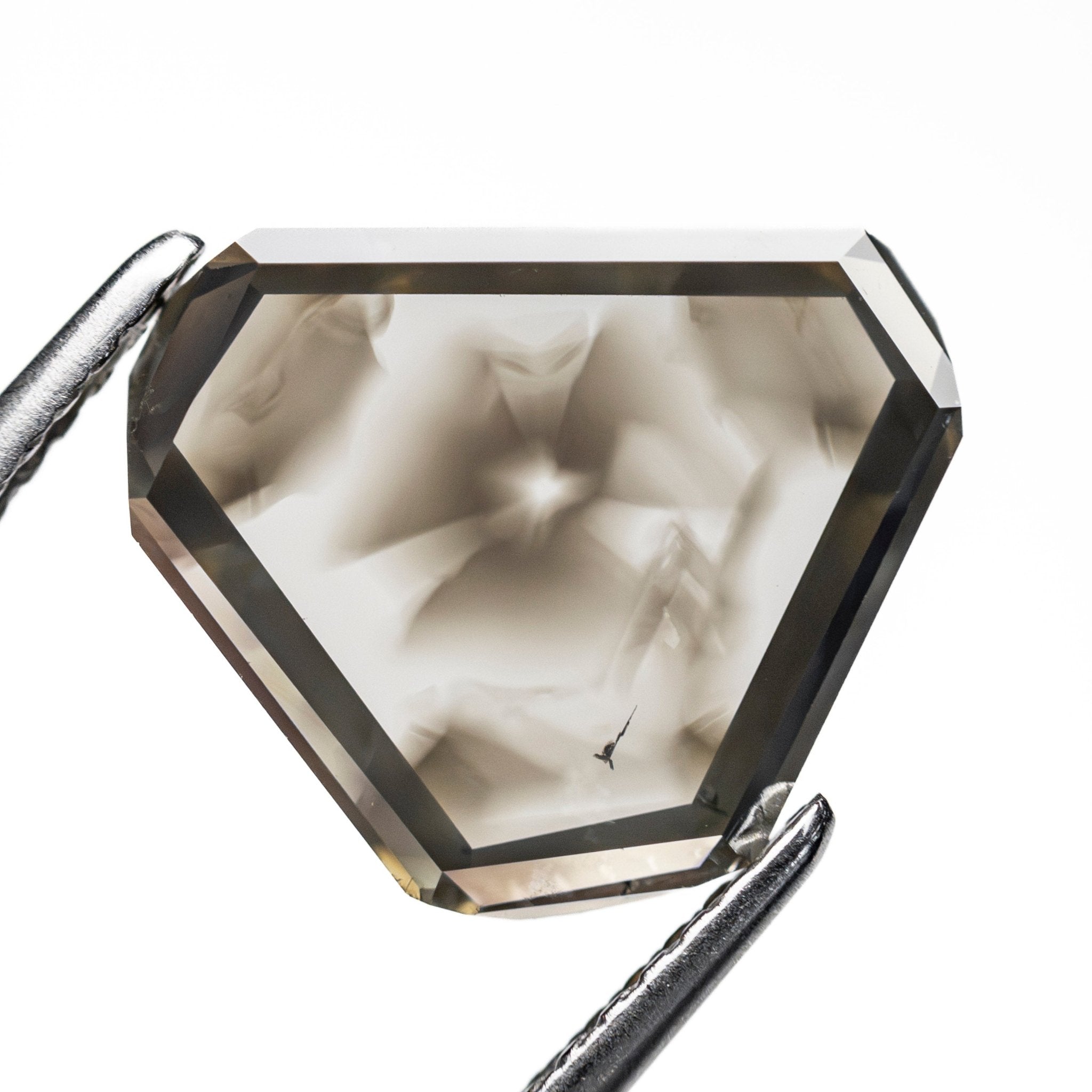 3.68ct 10.25x12.35x2.56mm Shield Portrait Cut 27785-03 - MTD