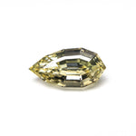 1.16ct 9.60x4.91x3.19mm VVS2 Greenish Yellow Geo Pear Step Cut 27905 - 10 - MTD