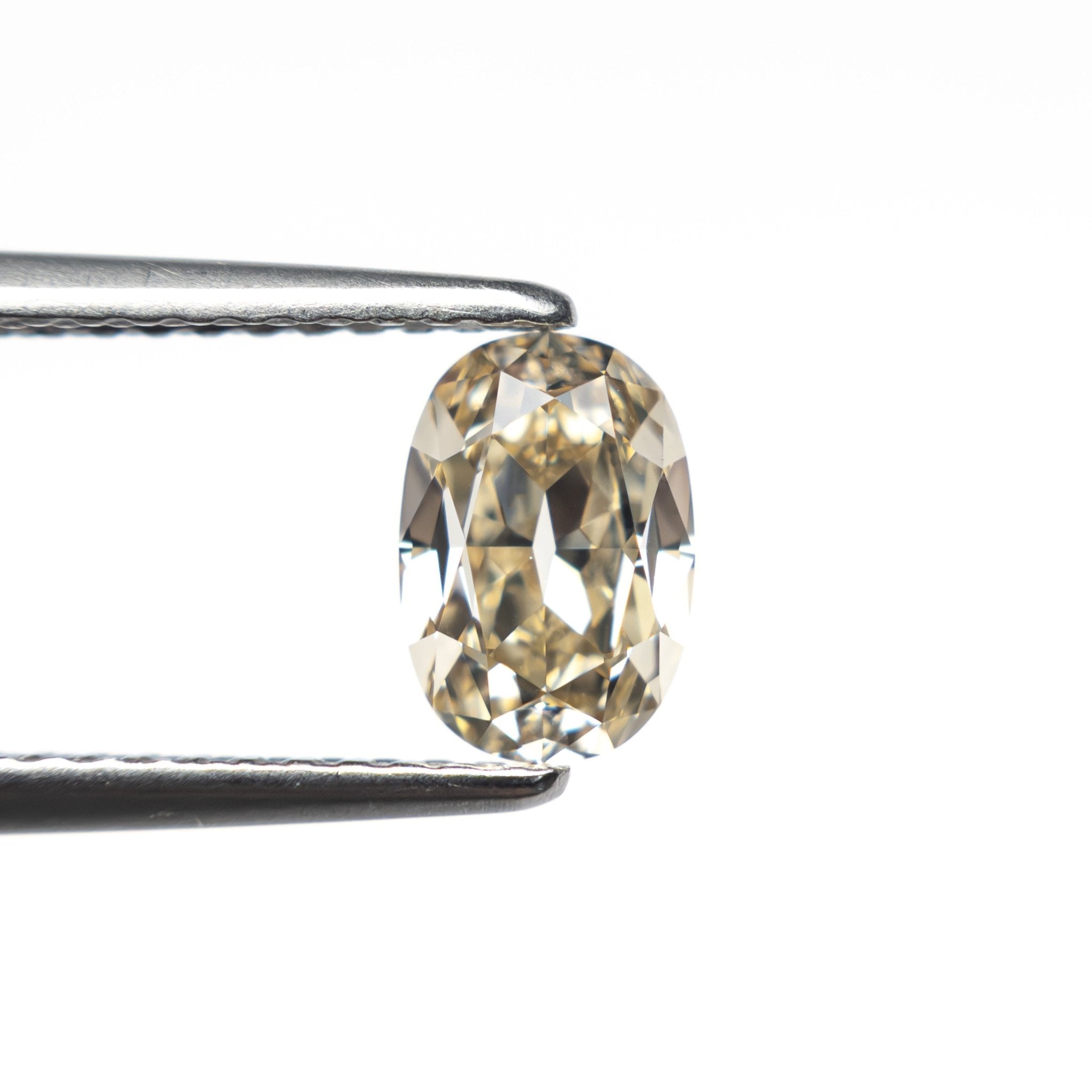 0.93ct 7.13x4.89x3.34mm VS1 C4 Modern Antique Old Mine Cut 27905 - 11 - MTD