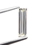 0.45ct 10.50x2.98x1.42mm VS2 Q - R Baguette Step Cut 27911 - 01 - MTD