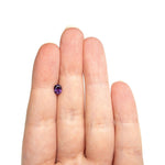 0.62ct 5.79x4.58x2.86mm Oval Brilliant Sapphire 27955 - 12 - MTD