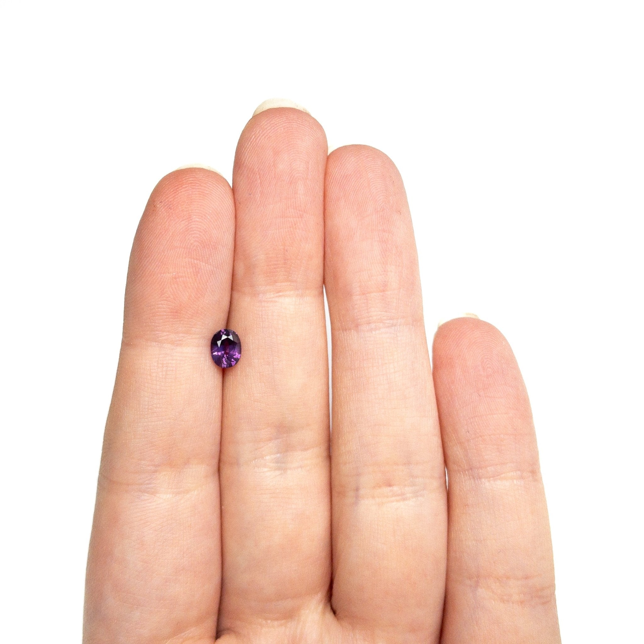 0.62ct 5.79x4.58x2.86mm Oval Brilliant Sapphire 27955 - 12 - MTD