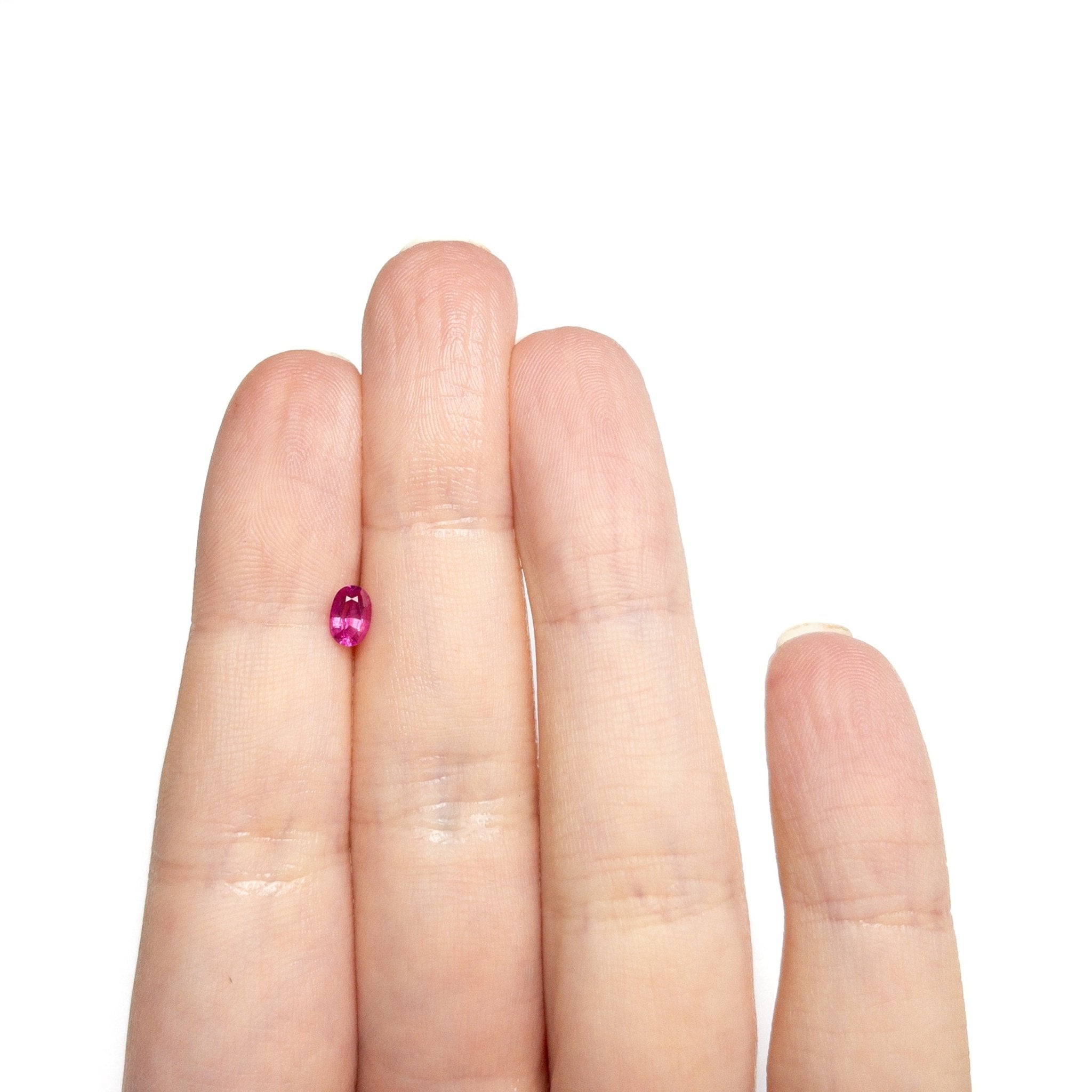 0.42ct 5.45x3.67x2.65mm Oval Brilliant Sapphire 27955 - 16 - MTD