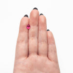 1.19ct 7.97x5.54x3.78mm Pear Brilliant Ruby 27955 - 26 - MTD