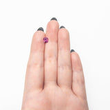 0.94ct 5.48x5.48x3.40mm Cut Corner Square Step Cut Sapphire 27955 - 27 - MTD