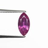 0.64ct 8.06x4.04x2.61mm Marquise Brilliant Sapphire 27956 - 12 - MTD
