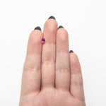 0.42ct 5.56x4.00x2.55mm Pear Brilliant Sapphire 27956 - 15 - MTD