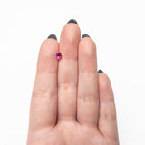 0.46ct 5.55x4.01x2.82mm Pear Brilliant Sapphire 27956 - 16 - MTD