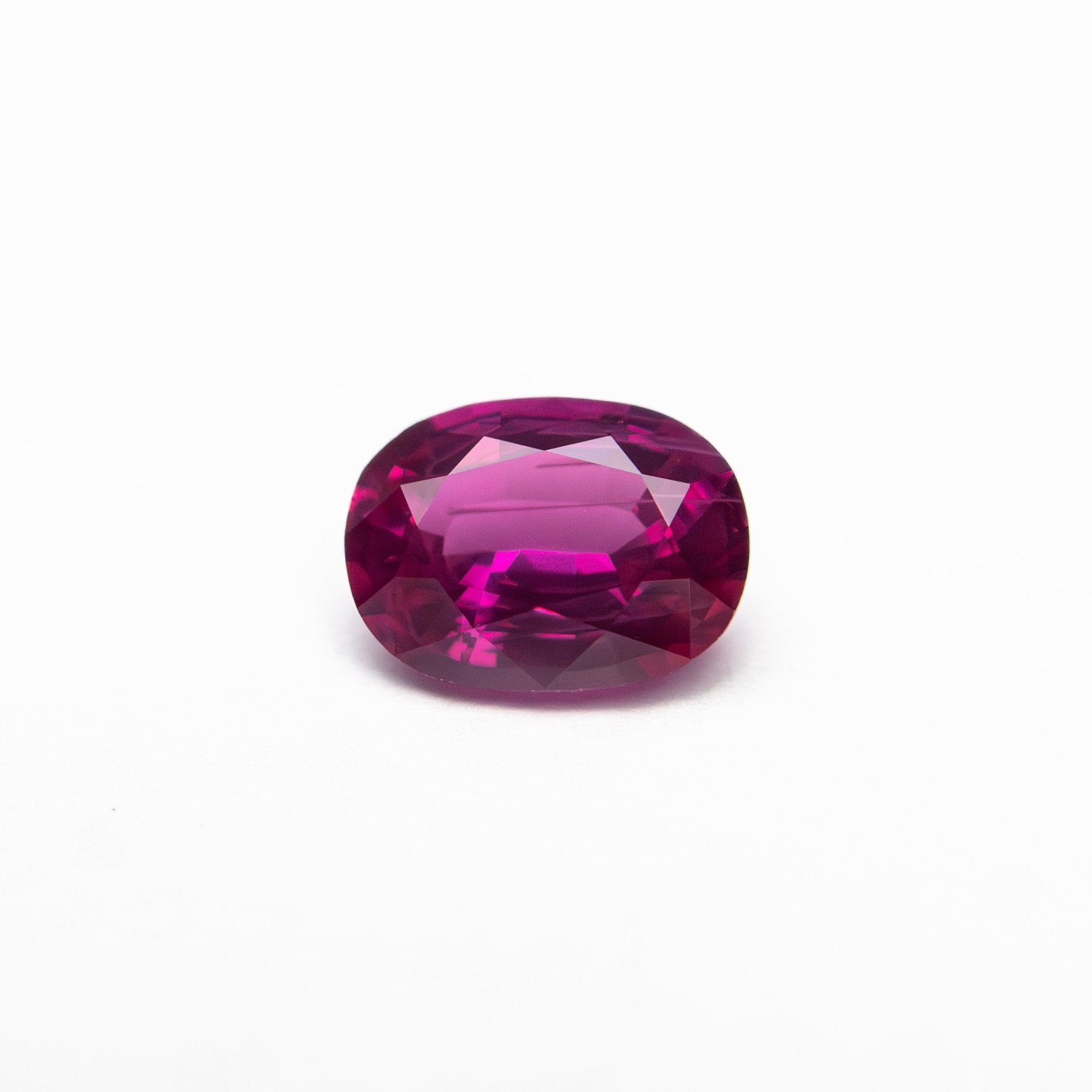 0.67ct 6.01x4.44x2.86mm Oval Brilliant Ruby 27956 - 23 - MTD