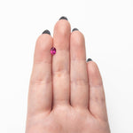 0.67ct 6.01x4.44x2.86mm Oval Brilliant Ruby 27956 - 23 - MTD