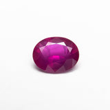 0.88ct 6.71x5.27x3.07mm Oval Brilliant Ruby 27956 - 25 - MTD