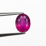 0.88ct 6.71x5.27x3.07mm Oval Brilliant Ruby 27956 - 25 - MTD