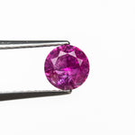 0.68ct 5.53x5.51x3.21mm Round Brilliant Sapphire 27957 - 26 - MTD