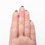0.76ct 5.93x4.94x3.32mm Oval Brilliant Sapphire 27957 - 34 - MTD
