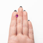 1.79ct 7.56x6.21x4.57mm Oval Brilliant Sapphire 27957 - 36 - MTD