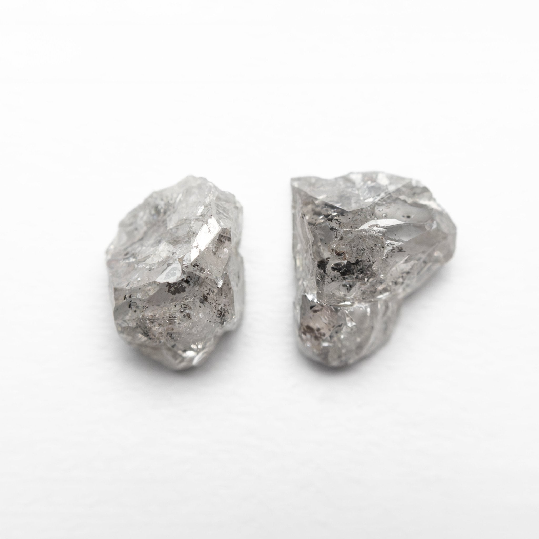 3.30cttw 2pc 8.32x6.09x4.01mm 8.63x7.03x3.74mm Polished Raw Diamond Matching Pair 🇨🇦 27968-01 - MTD