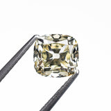 1.64ct 6.90x6.58x4.45mm VS1 Light Yellow Modern Antique Old Mine Cut 🇨🇦 27992-01 - MTD