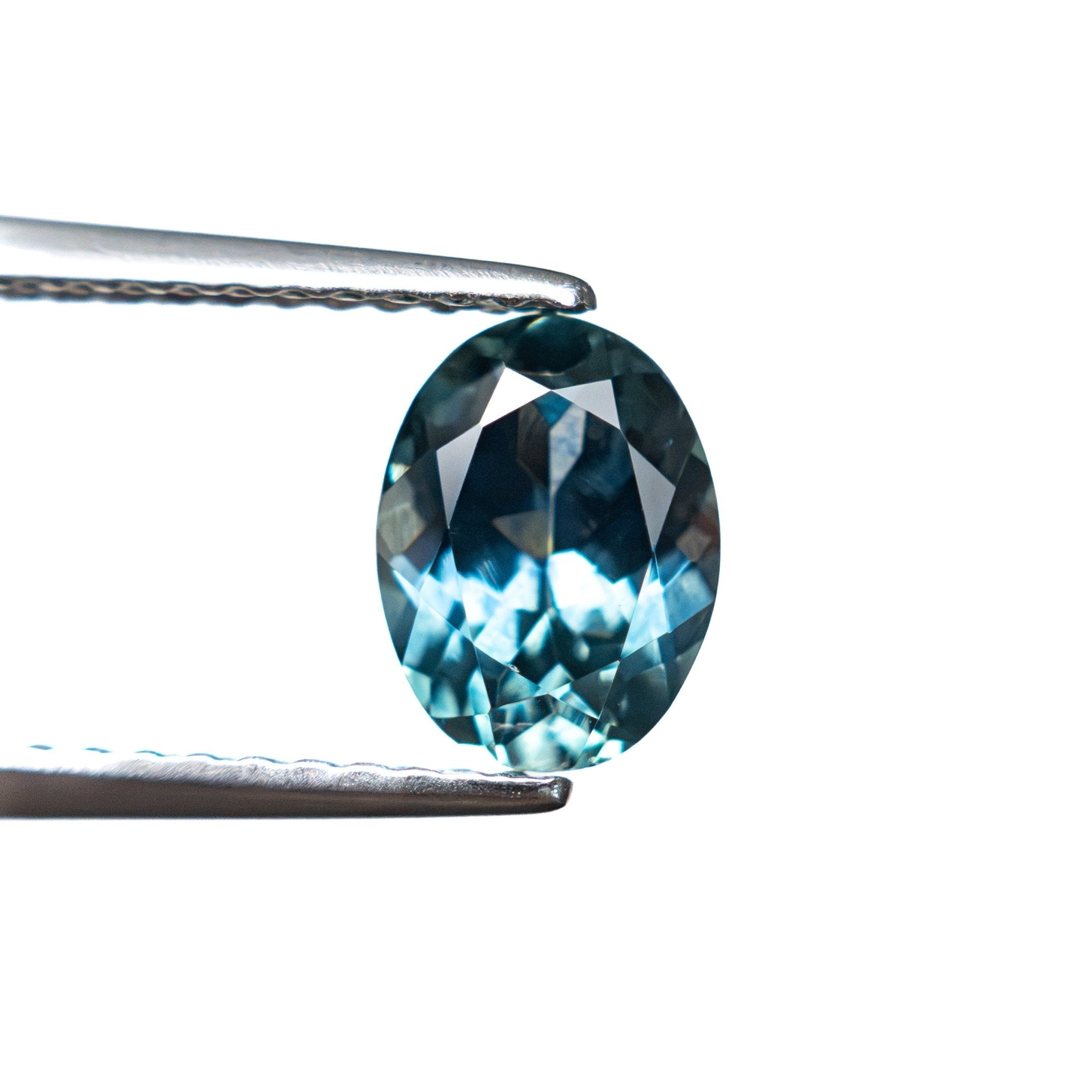 5.03cttw 2pc 7.35x5.50x3.73mm 7.54x5.56x3.78mm Oval Brilliant Sapphire Matching Pair 28028-34 - MTD