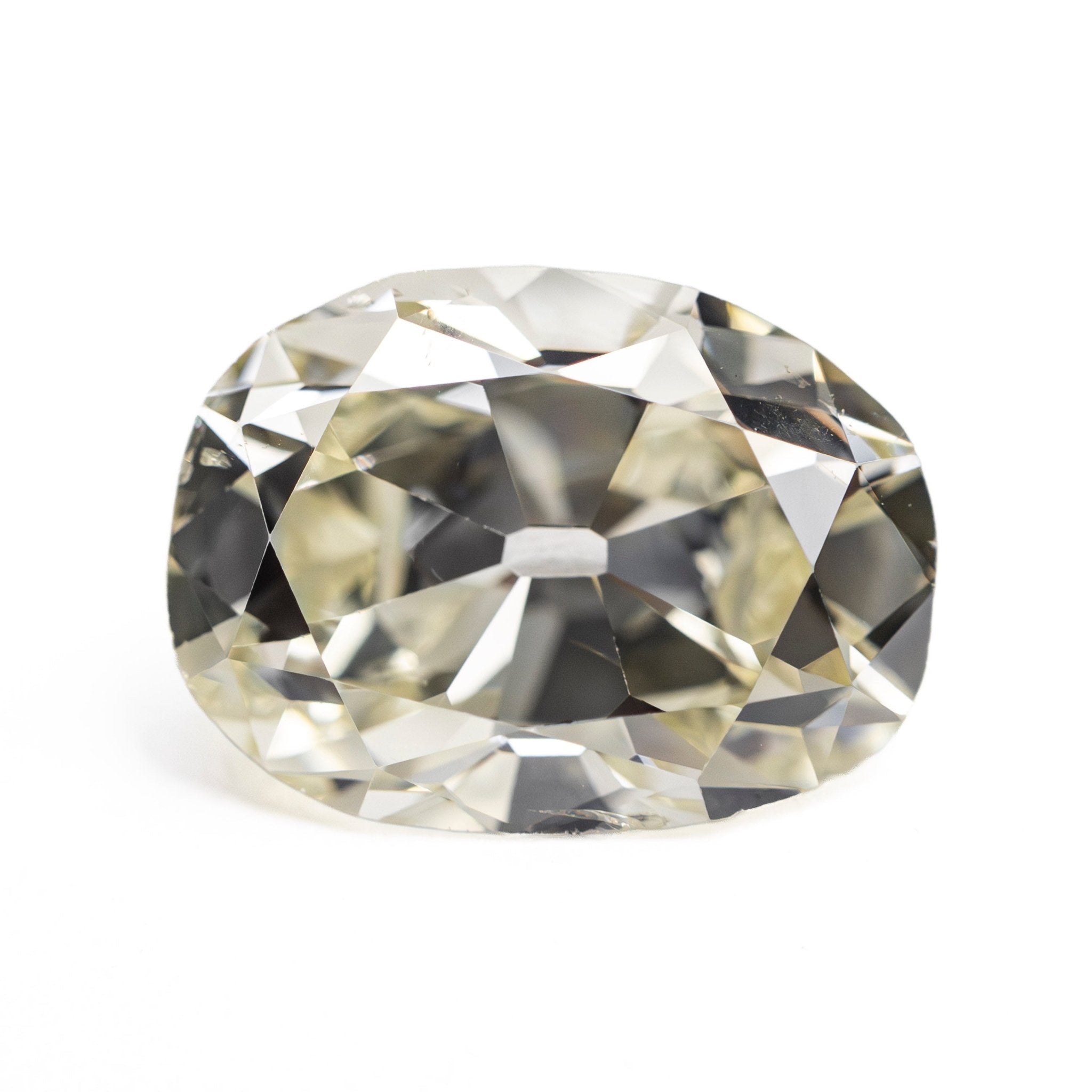 4.01ct 11.66x8.63x5.65mm GIA SI1 S Antique Old Mine Cut 28034-01 - MTD