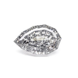 1.87ct 10.50x6.52x3.83mm Geo Pear Step Cut 🇨🇦 28123-01