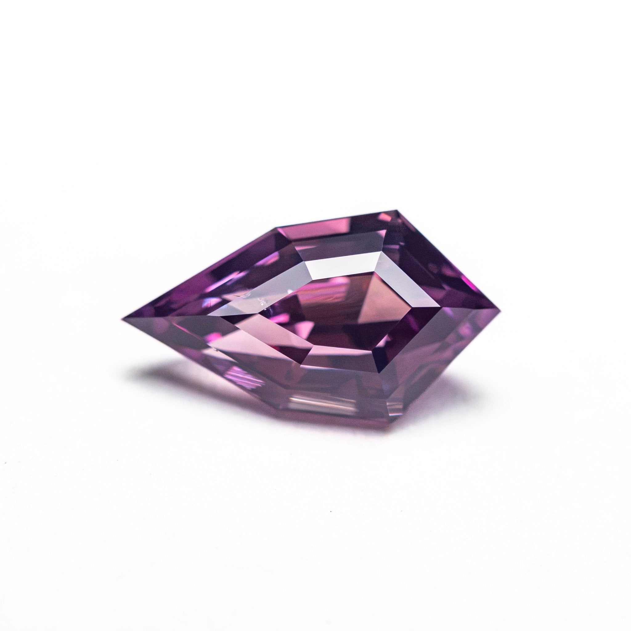 1.68ct 10.37x5.76x4.48mm Shield Step Cut Sapphire 28270-01 - MTD