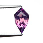 1.68ct 10.37x5.76x4.48mm Shield Step Cut Sapphire 28270-01 - MTD