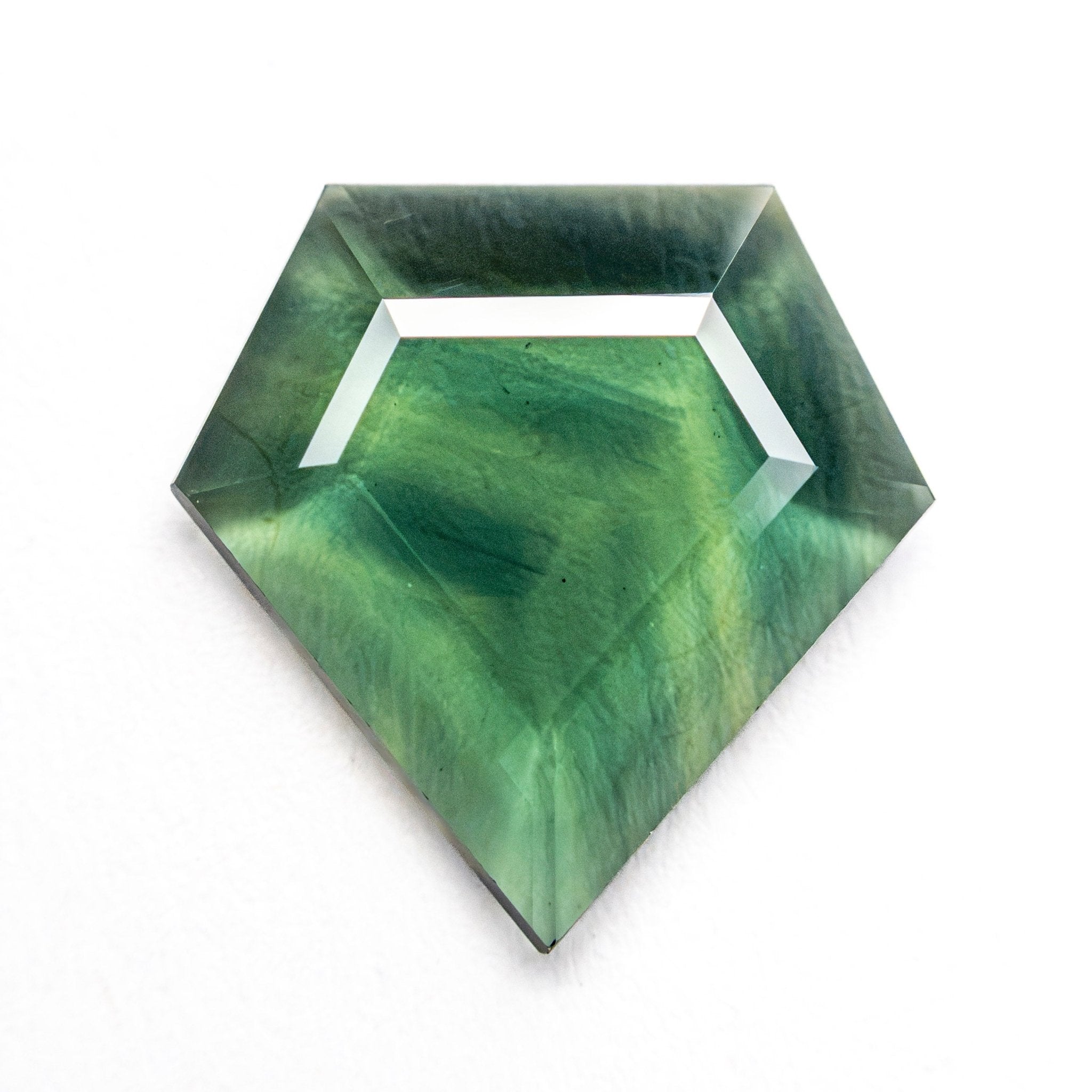 2.58ct 11.52x11.40x2.11mm Shield Portrait Cut Sapphire 28298-01 - MTD