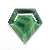 2.58ct 11.52x11.40x2.11mm Shield Rosecut Sapphire 28298-01