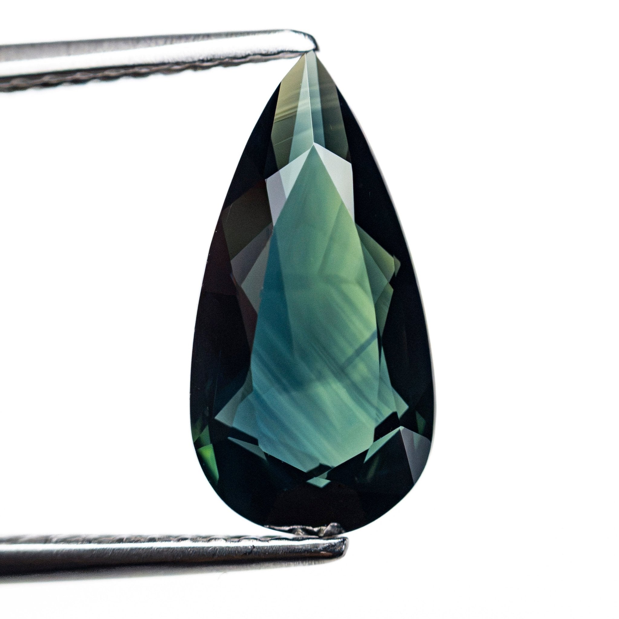 2.59ct 13.20x6.73x3.47mm Pear Double Cut Sapphire 28298-05 - MTD