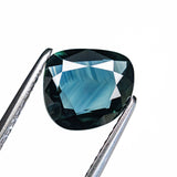2.03ct 8.73x7.86x2.90mm Amorphous Double Cut Sapphire 28298-07 - MTD