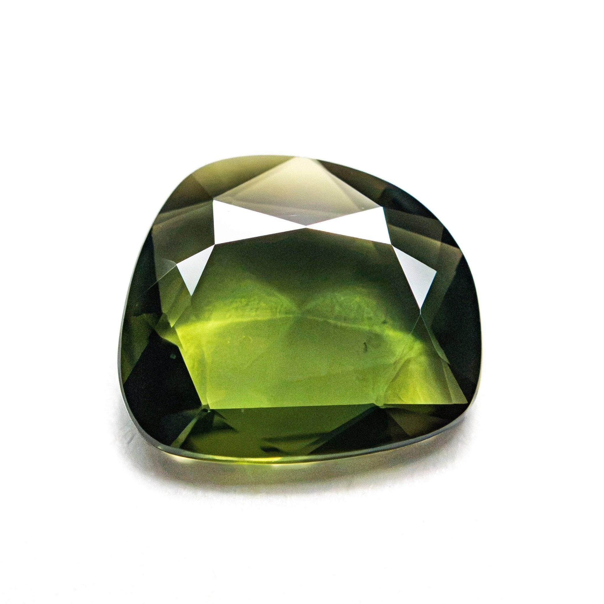 2.75ct 10.08x9.05x2.79mm Amorphous Double Cut Sapphire 28298-08 - MTD