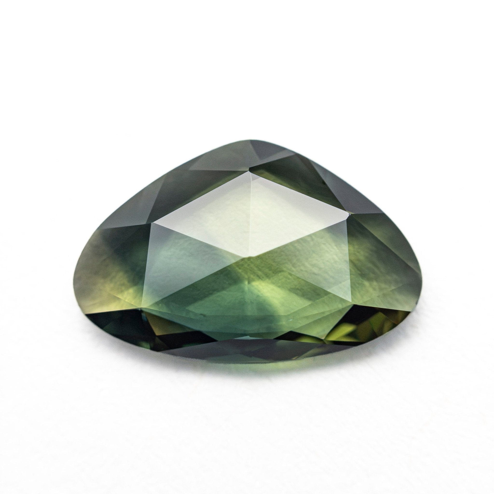 2.34ct 7.68x11.84x2.85mm Pear Double Cut Sapphire 28298-11 - MTD