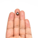 1.95ct 10.12x8.63x3.08mm Shield Step Cut Sapphire 28298-13 - MTD