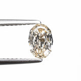 1.03ct 7.15x5.04x3.35mm VS2 O-P Geo Oval Step Cut 🇨🇦 28324-04