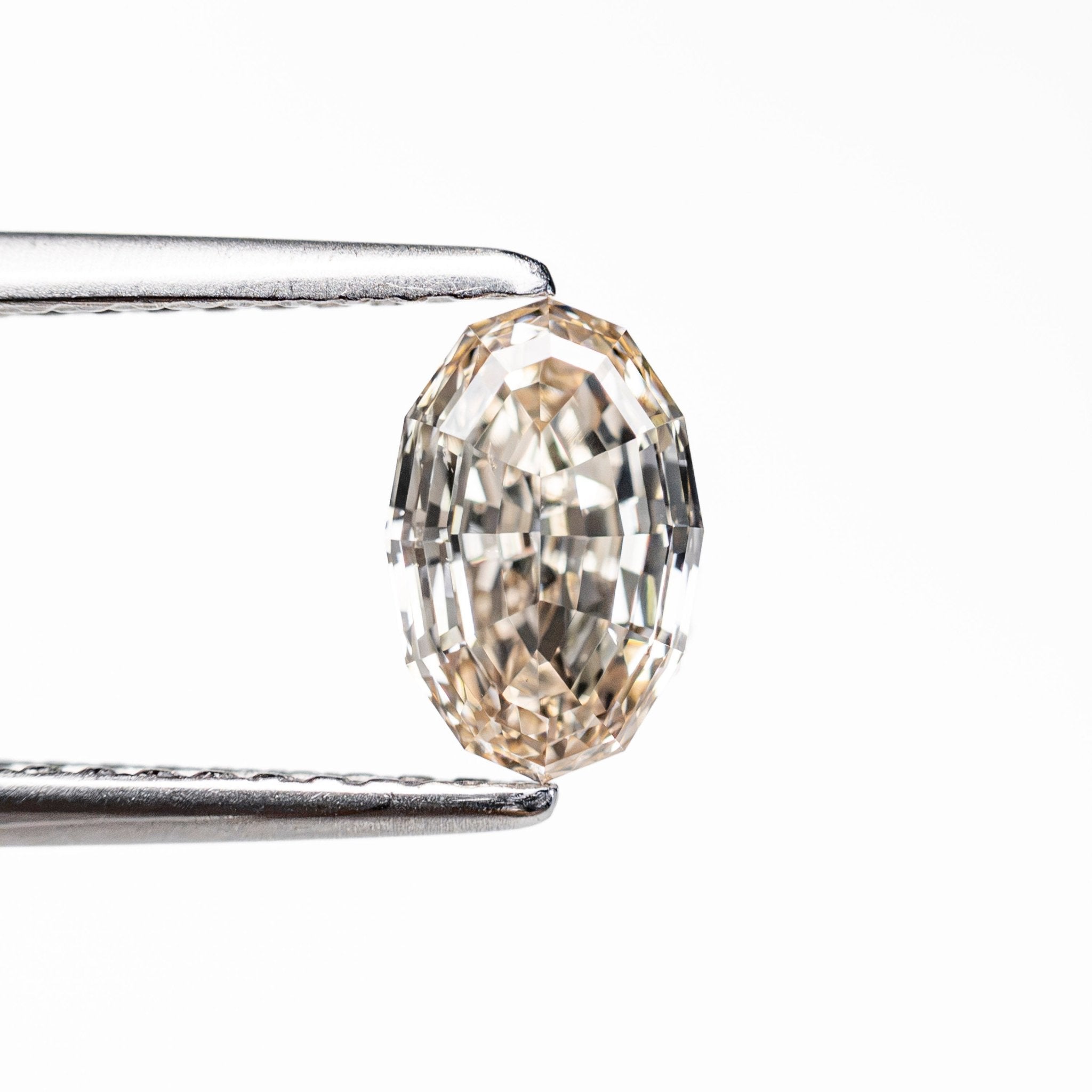 1.01ct 7.34x4.83x3.41mm SI1 M-N Geo Oval Step Cut 🇨🇦 28324-29 - MTD