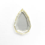 1.27ct 10.22x6.81x1.99mm GIA VS1 Q-R Geo Pear Portrait Cut 28329-01 - MTD
