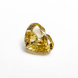 1.01ct 5.68x7.23x3.10mm GIA SI1 Fancy Deep Brownish Yellow Heart Brilliant 28350-01 - MTD