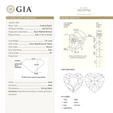 1.01ct 5.68x7.23x3.10mm GIA SI1 Fancy Deep Brownish Yellow Heart Brilliant 28350-01 - MTD