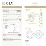 2.01ct 8.07x8.01x5.03mm GIA SI1 Fancy Light Grey Round Brilliant 18868-01 - MTD