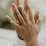 Mia Bezel Set Marquise Diamond Engagement Ring - MTD