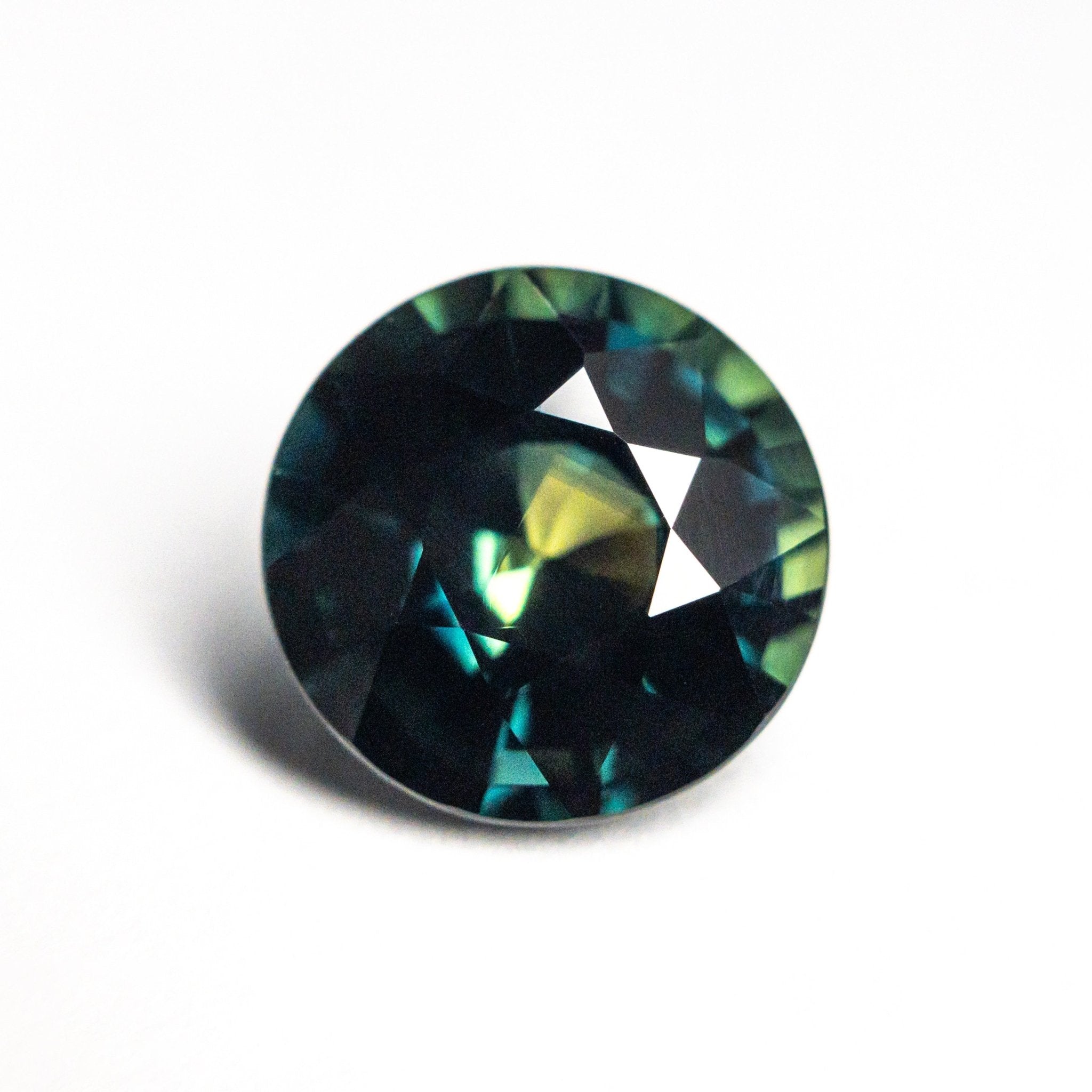 5.05ct 10.17x10.08x6.53mm Round Brilliant Sapphire 23434 - 08 - MTD