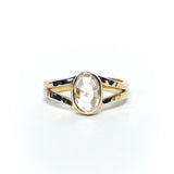 Caroline Oval Diamond Split Band Engagement Ring - MTD